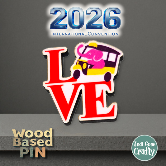 LOVE - Thailand Bangkok - Pin - 2026 International Convention of Jehovah's Witnesses - JW Gifts and Souvenirs