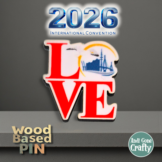 LOVE - Germany Hamburg - Pin - 2026 International Convention of Jehovah's Witnesses - JW Gifts and Souvenirs