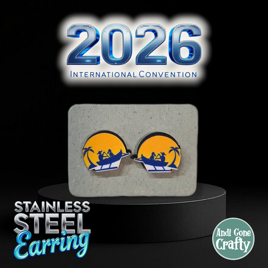 Philippines - Manila - Stainless Steel Studs - 2026 International Convention of Jehovah's Witnesses - JW Gifts and Souvenirs