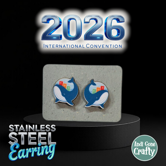 St. John’s - Canada - Stainless Steel Studs - 2026 International Convention of Jehovah's Witnesses - JW Gifts and Souvenirs