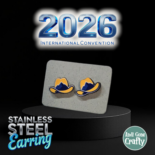 Calgary - Canada - Stainless Steel Studs - 2026 International Convention of Jehovah's Witnesses - JW Gifts and Souvenirs