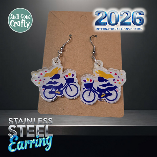 Netherlands - Utrecht - Stainless Steel Dangles - 2026 International Convention of Jehovah's Witnesses - JW Gifts and Souvenirs