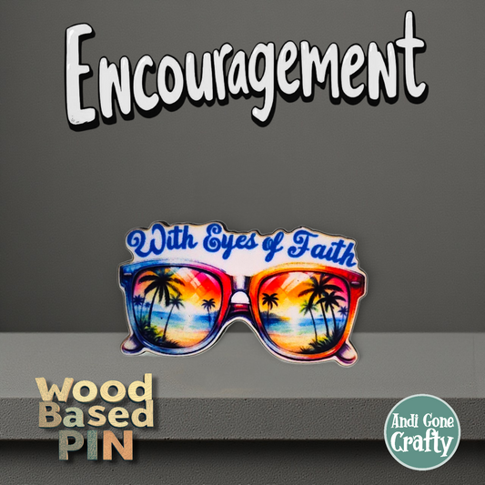 With Eyes of Faith - JW Pin