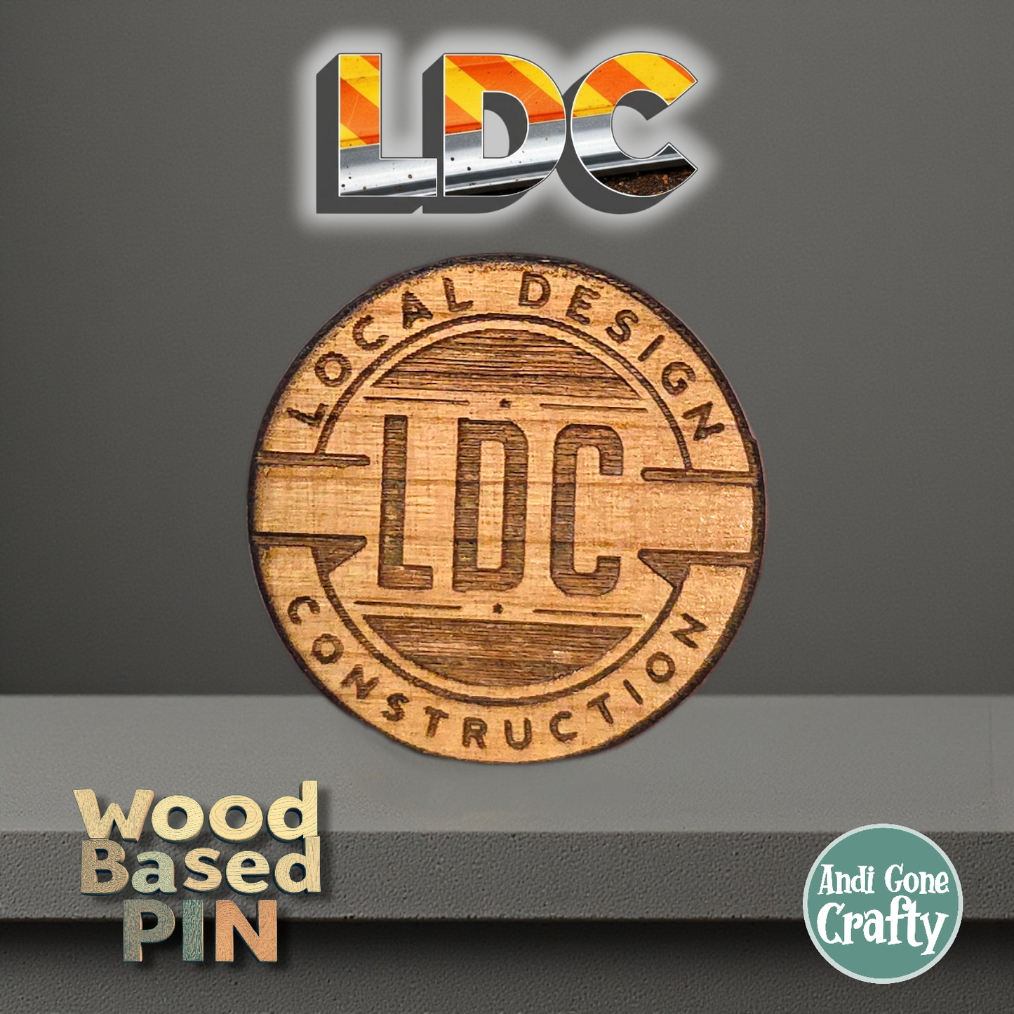 LDC - JW Pin - Cherry Wood