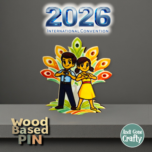 JW Kids - Poland Warsaw - Pin - 2026 International Convention of Jehovah's Witnesses - JW Gifts and Souvenirs