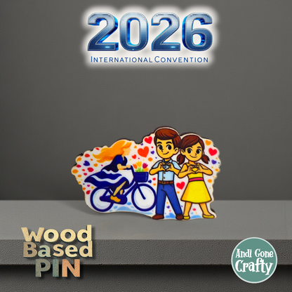 JW Kids - Netherlands Utrecht - Pin - 2026 International Convention of Jehovah's Witnesses - JW Gifts and Souvenirs