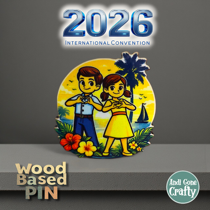 JW Kids - United States San Diego - Pin - 2026 International Convention of Jehovah's Witnesses - JW Gifts and Souvenirs