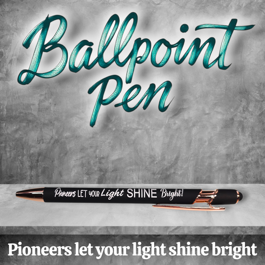 Pioneer Let Light Shine - JW Metal Pen