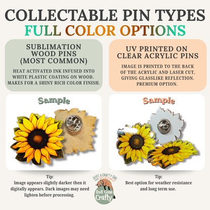 Made-to-Order Collectable Pins – Custom Graphics