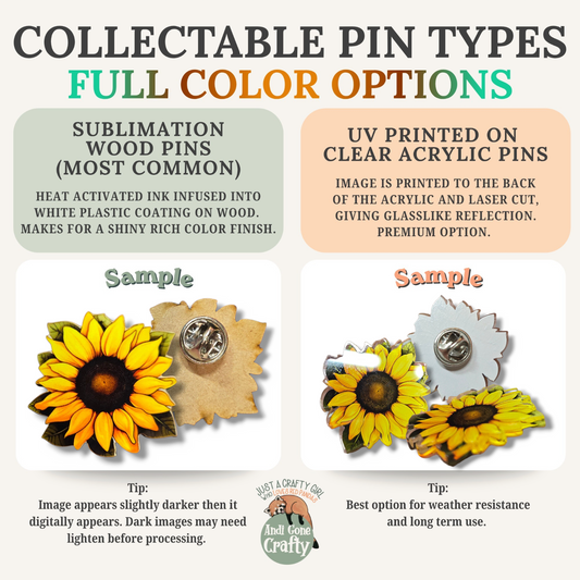 Made-to-Order Collectable Pins – Custom Graphics