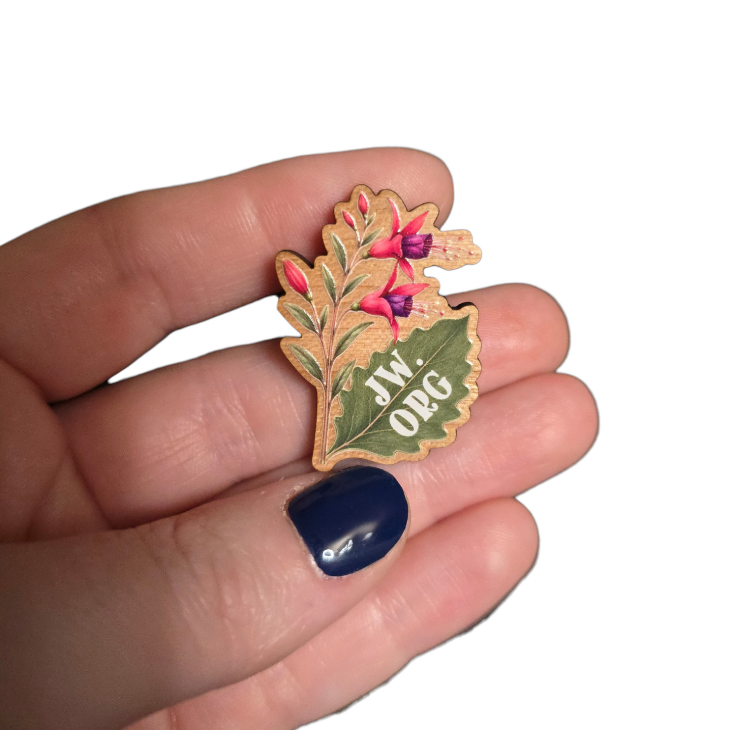 Fuchsia Lady's Eardrops Flower - JW.ORG - JW Gifts and Souvenirs