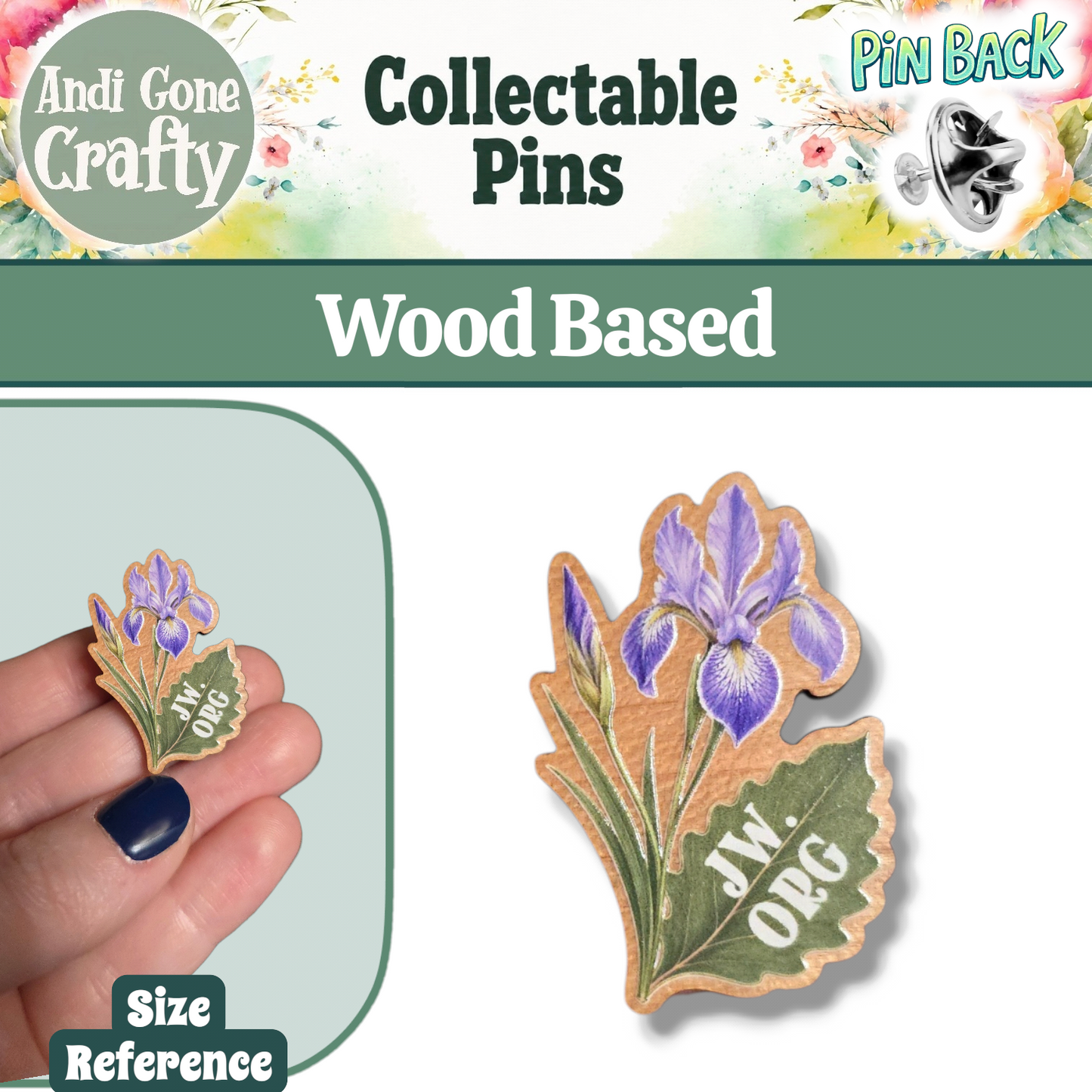 Rocky Mountain Iris Flower - JW.ORG - JW Gifts and Souvenirs