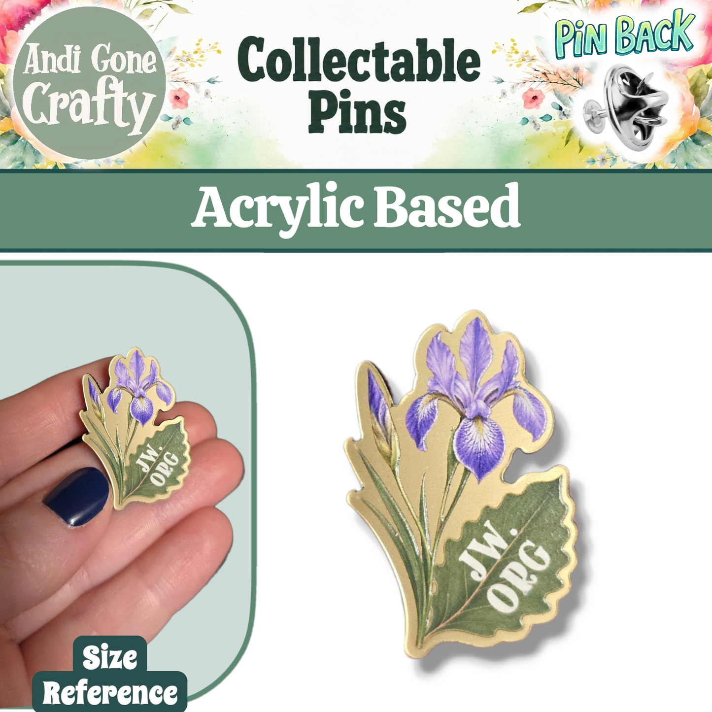Rocky Mountain Iris Flower - JW.ORG - JW Gifts and Souvenirs