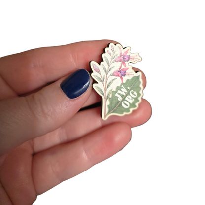 Fuchsia Lady's Eardrops Flower - JW.ORG - JW Gifts and Souvenirs