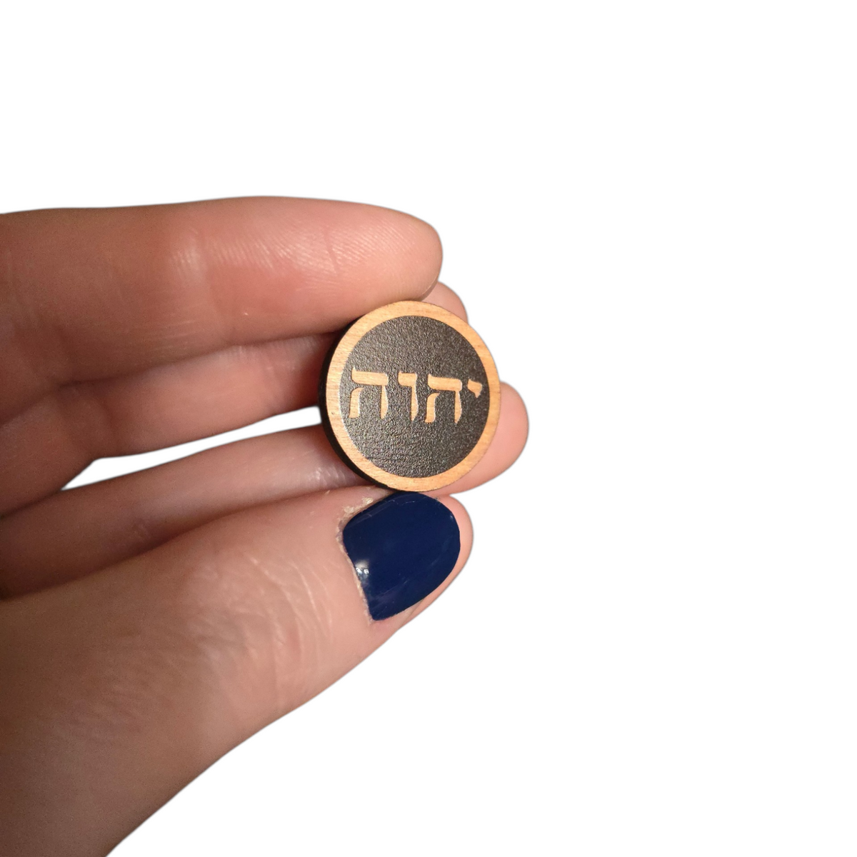 YHWH Tetragrammaton Circle Pin - Large 0.75 in Mini Pin Pack - Qty 20 Pin Pack - JW Gifts and Souvenirs