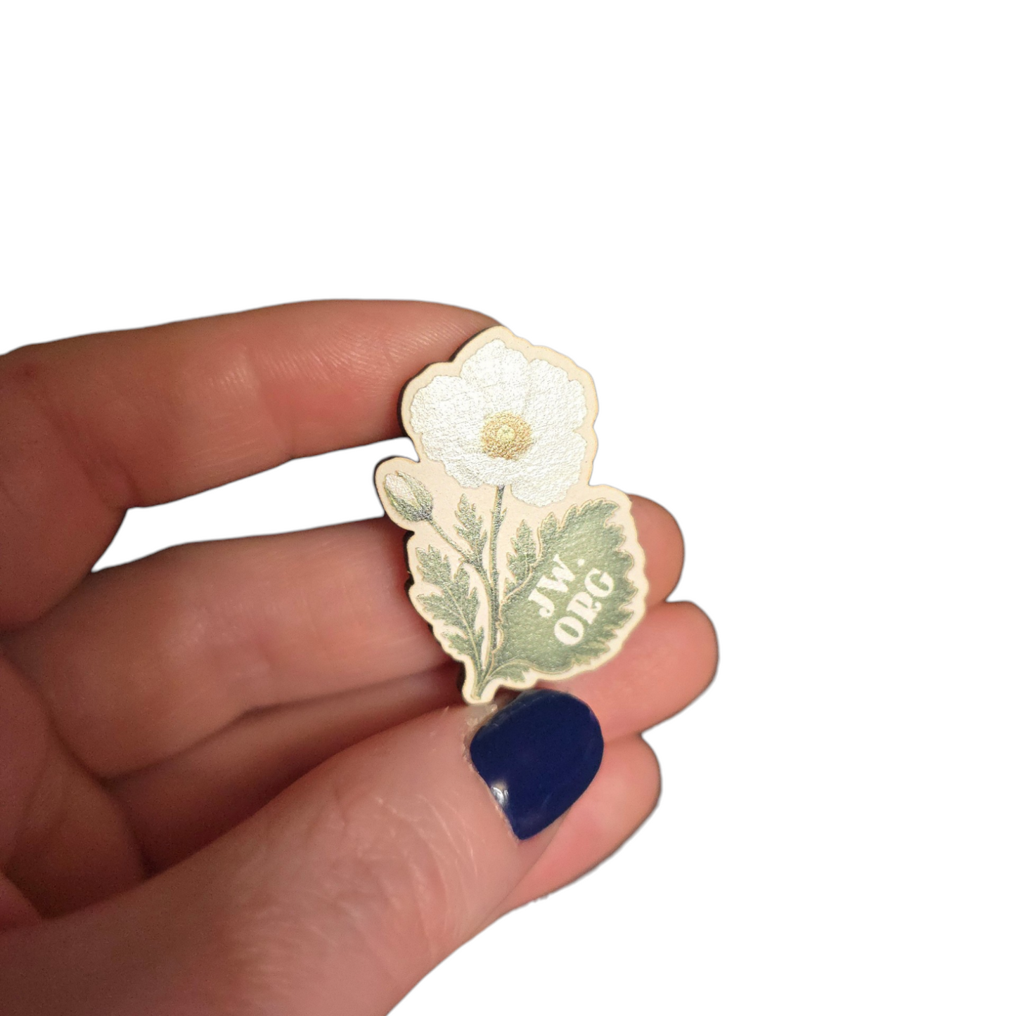 White Prickly Poppy Flower - JW.ORG - JW Gifts and Souvenirs
