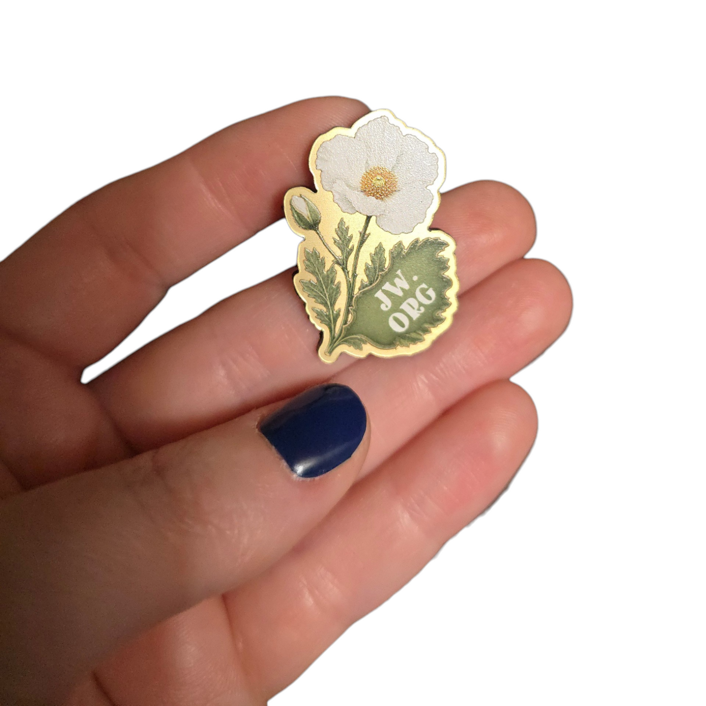 White Prickly Poppy Flower - JW.ORG - JW Gifts and Souvenirs
