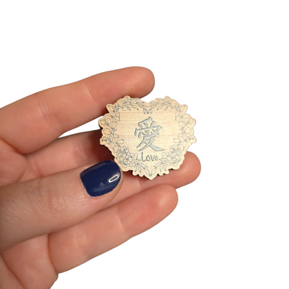 Japanese "Love" - JW Pin