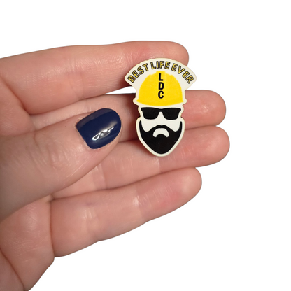 Best Life Ever - Bearded Brother (Steve) - LDC - JW Pin - Full Color