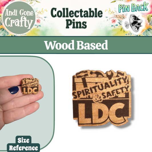 Tool Chest - Safety & Spirituality - LDC - JW Pin - Cherry Wood