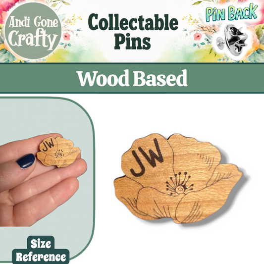 JW Poppy - JW Pin