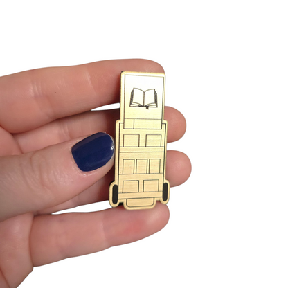 JW - Large 1.5" Literature Cart Pin