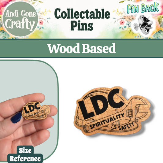Hard Hat - Safety & Spirituality - LDC - JW Pin