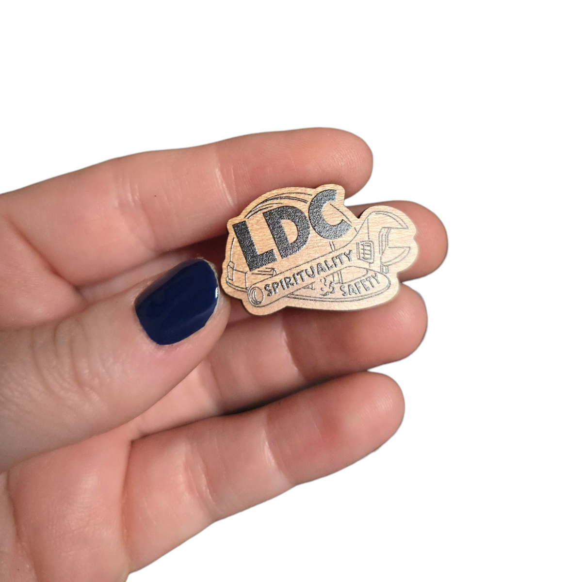 Hard Hat - Safety & Spirituality - LDC - JW Pin