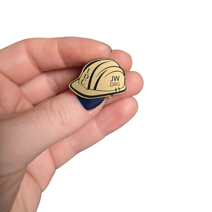JW - Pin para sombrero duro LDC de 1 pulgada