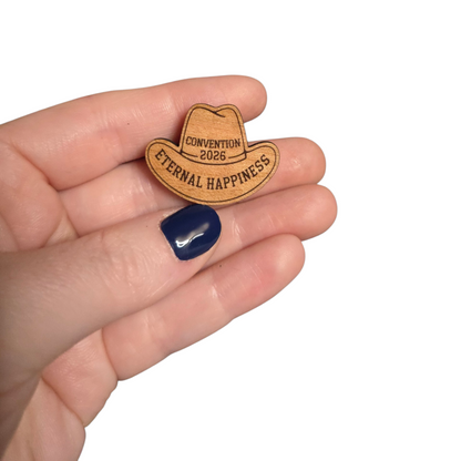 Cowboy Hat - Eternal Happiness - 2026 Convention - JW Pin