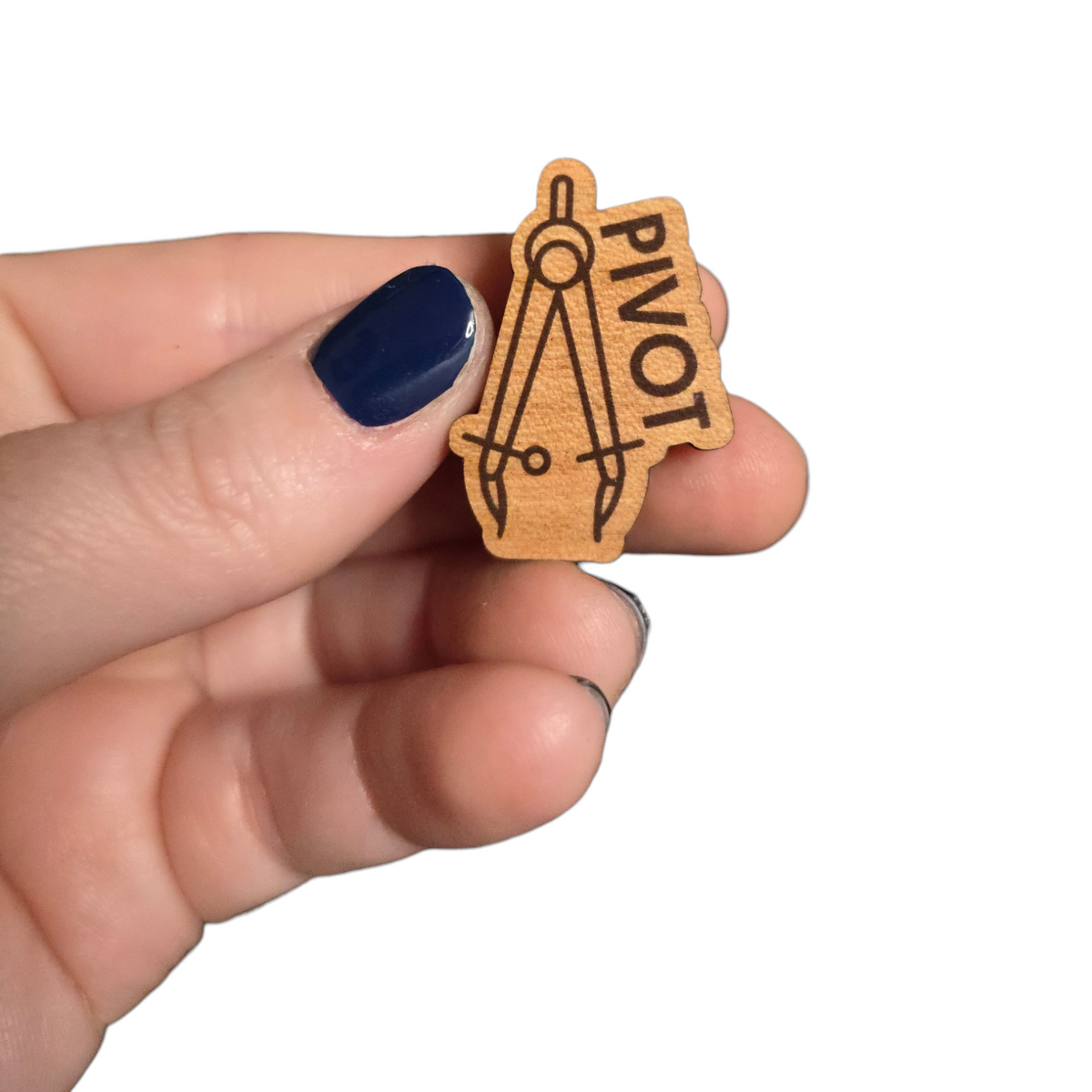Math Compass - Pivot - JW Department Pin