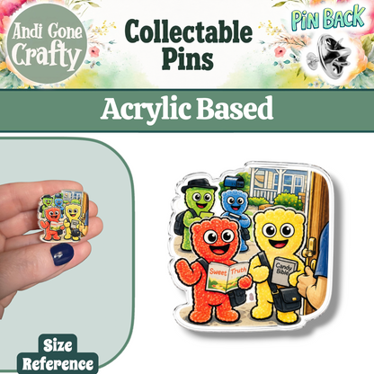Sour Kids Preaching - JW Pins