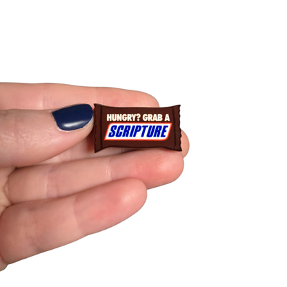 Hungry? Grab a Scripture - Pin - JW Gifts and Souvenirs