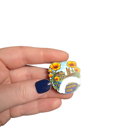 Old Sacramento - 2026 Eternal Happiness Convention - JW Pin - Color