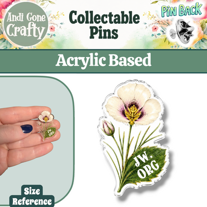 Butterfly Mariposa Lily Flower - JW.ORG - JW Gifts and Souvenirs (Copy)