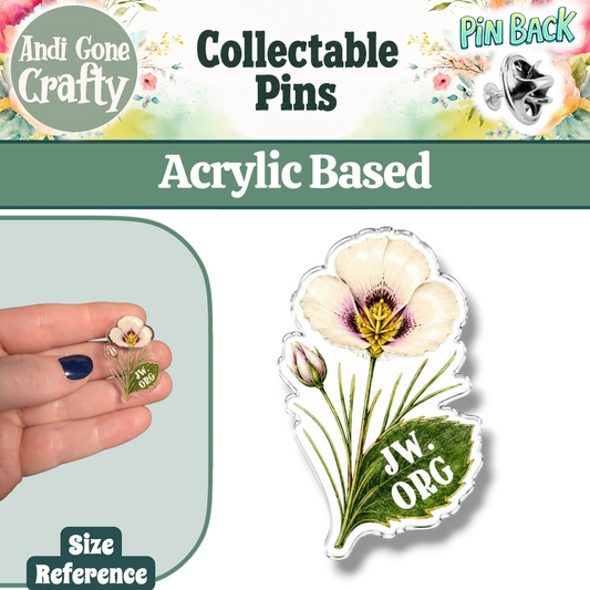 Butterfly Mariposa Lily Flower - JW.ORG - JW Gifts and Souvenirs (Copy)