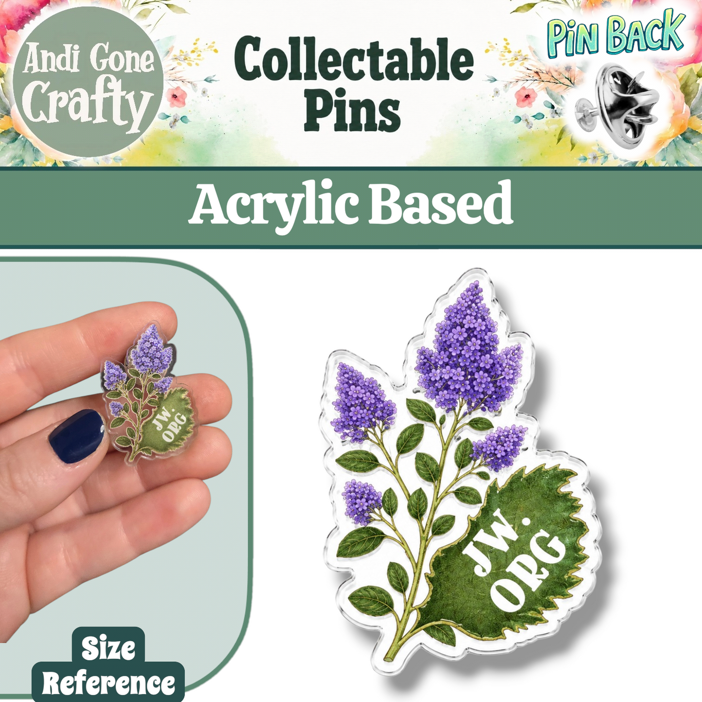 Wild Lilac Flower - JW.ORG - JW Gifts and Souvenirs