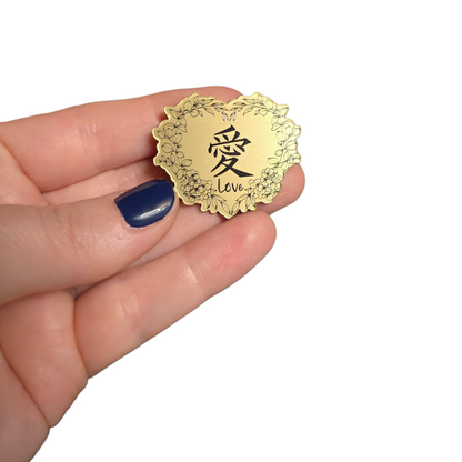 Japanese "Love" - JW Pin