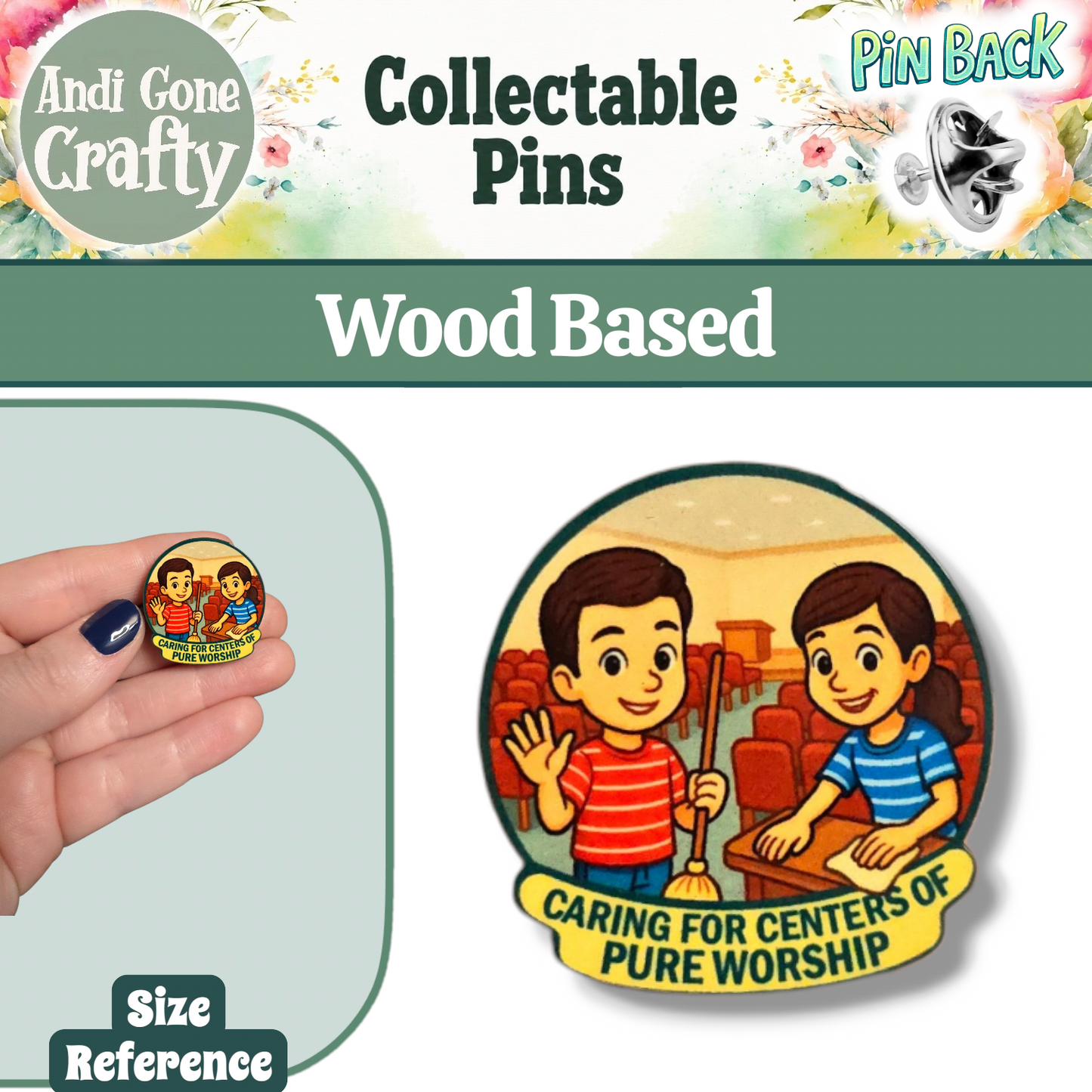 Neutral JW Kids Full PPE inside Working - JW - LDC Pin
