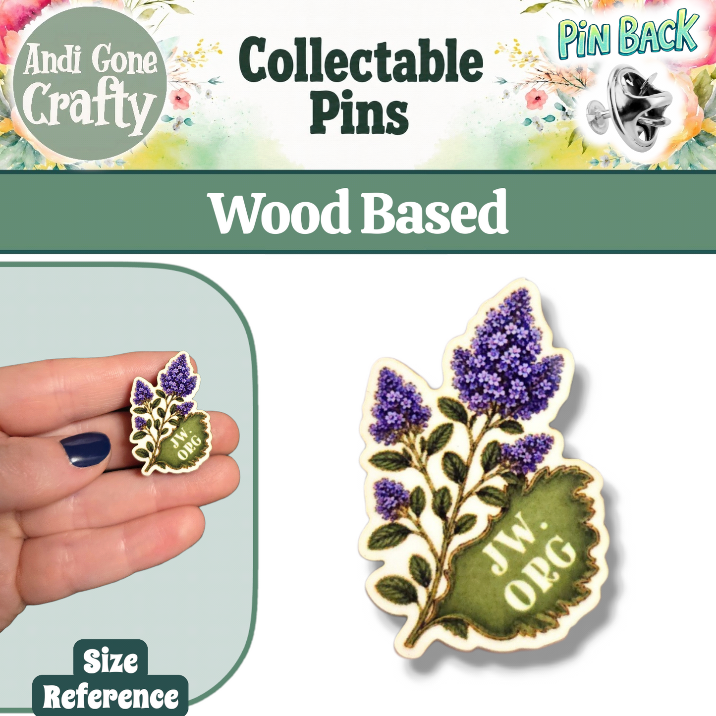 Wild Lilac Flower - JW.ORG - JW Gifts and Souvenirs