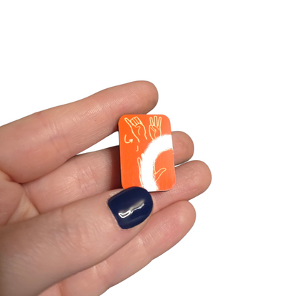 JW.ORG Orange - JW ASL Pin