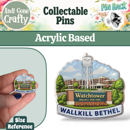 Wallkill Bethel - New York - Pin - JW Gifts and Souvenirs