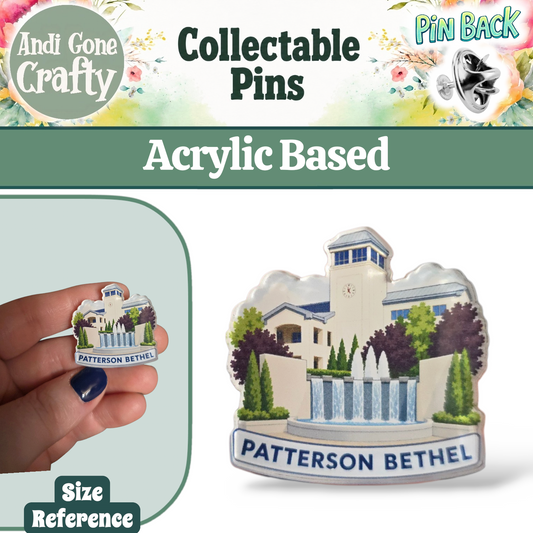 Patterson Bethel - New York - Pin - JW Gifts and Souvenirs
