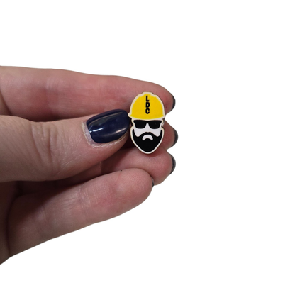 0.5in LDC Beard (STEVE) - 20 Mini Pin Pack - JW - LDC Pin