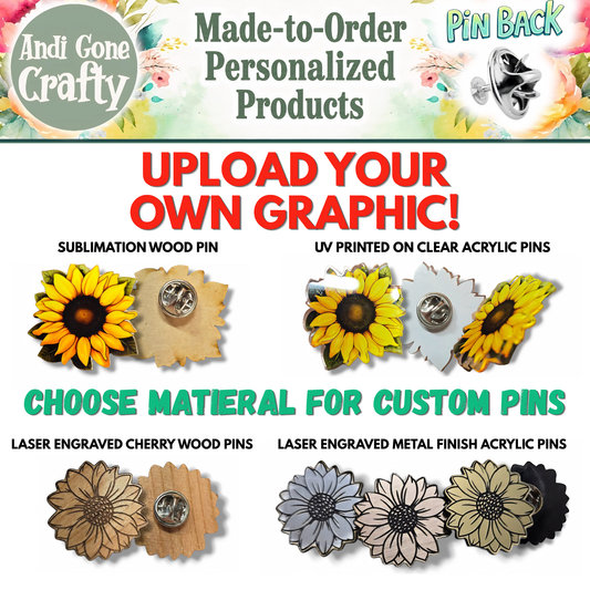 Made-to-Order Collectable Pins – Custom Graphics