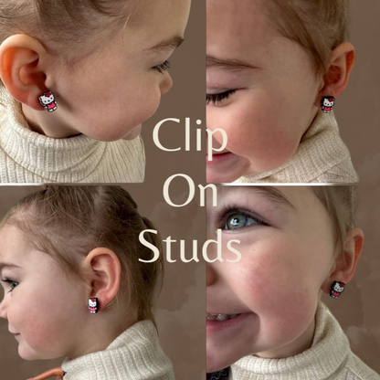 Clip On Earring - Monarch Butterfly