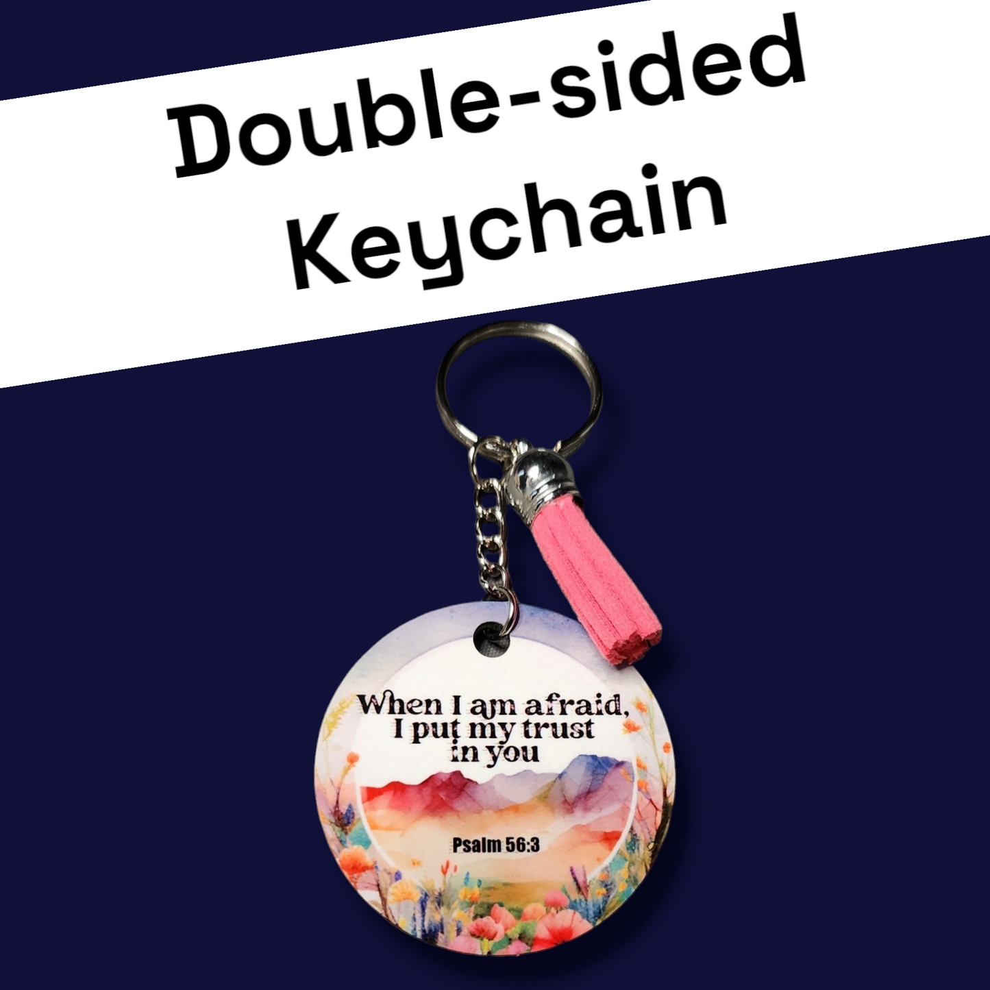 JW Key Chain - 2024 Year Text - E
