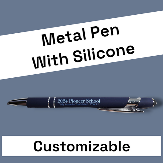 JW Metal Pen - Custom Wording (Up to 2 Lines)