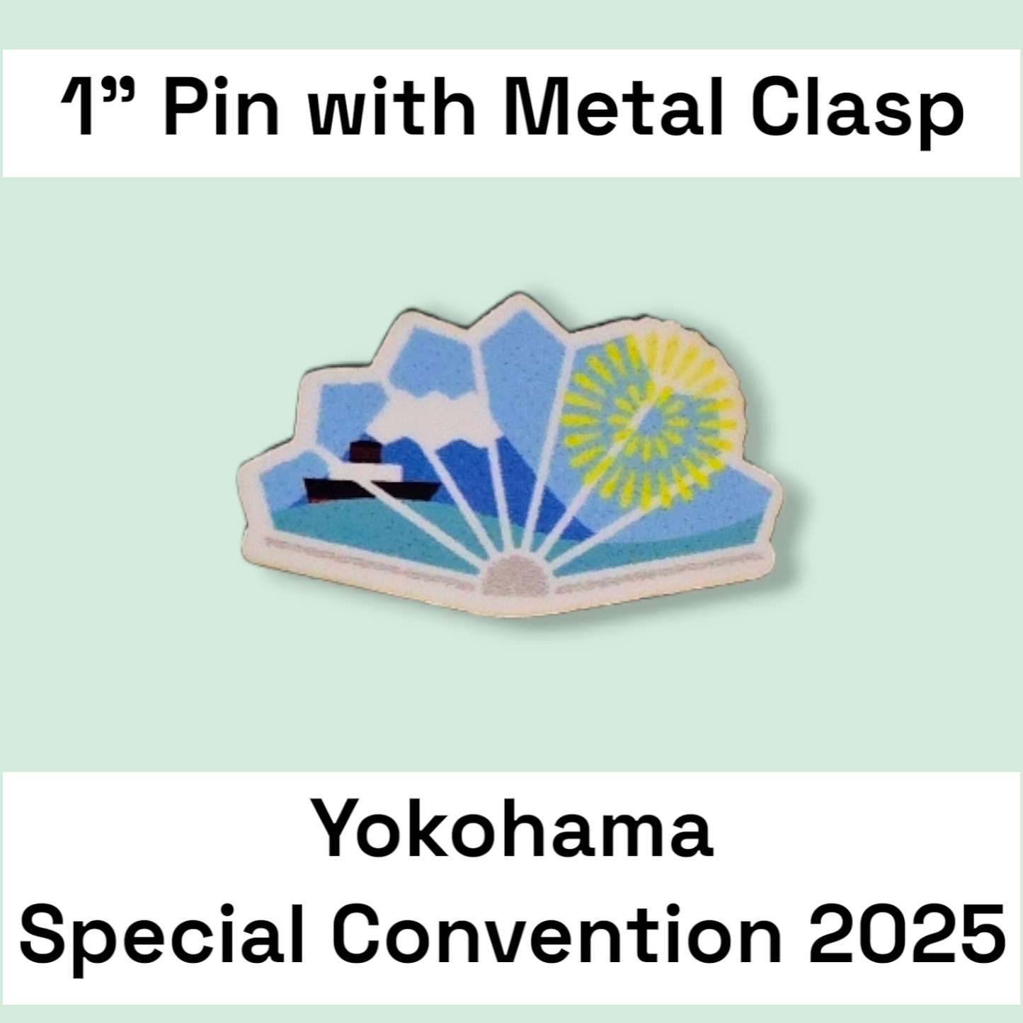 Japan Yokohama - 2025 Special Convention of Jehovah's Witnesses - Pin - JW Gifts and Souvenirs
