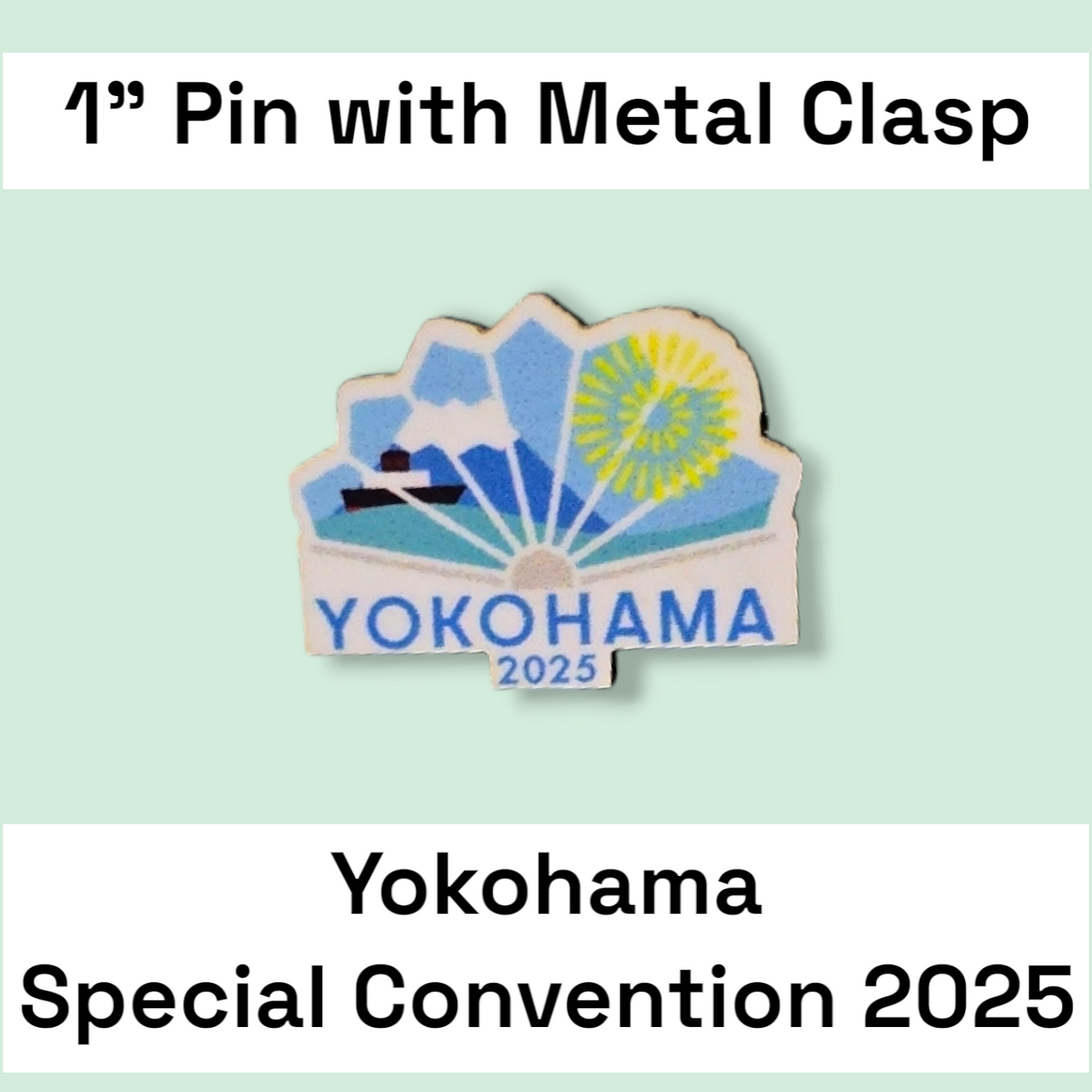 Japan Yokohama - 2025 Special Convention of Jehovah's Witnesses - Pin - JW Gifts and Souvenirs